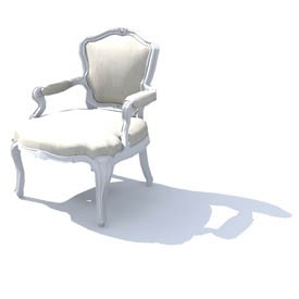 Classic chair 3 3D Object | FREE Artlantis Objects Download